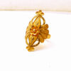 Exquisite Floral Filigree Gold Statement Ring