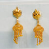 Exquisite Filigree Gold Jhumka Earrings