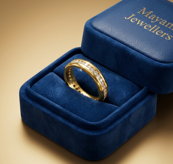 Classic Channel-Set Diamond Eternity Band