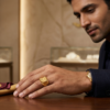 Ornate Sculptural Gold Statement Ring