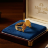 Traditional Coin-Motif Multi-Wire Gold Ring