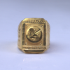 Bold Architectural Gold Statement Ring