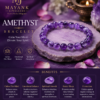 Serene Amethyst Calming Crystal Bracelet