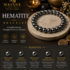 Premium Hematite Grounding Crystal Bracelet