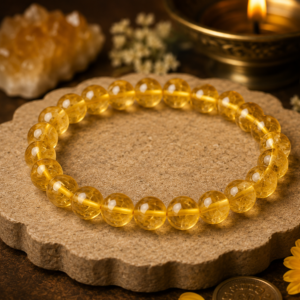 Radiant Citrine Abundance Crystal Bracelet