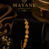 Mayank Jewellers Filigree Bead & Centerpiece Gold Bracelet
