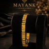Mayank Jewellers Designer Motif Gold Bracelet