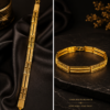 Mayank Jewellers Artisan Textured Gold Bracelet