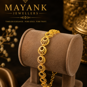 Mayank Jewellers Radiant Sunburst Link Bracelet