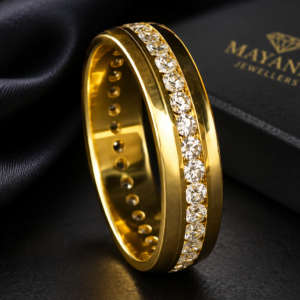 Mayank Jewellers Classic Channel-Set Diamond Eternity Band