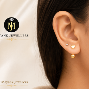 Telephone Gold Earring #Mayank Jewellers